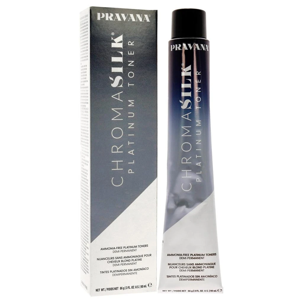 商品Pravana|ChromaSilk Platinum Toner - Platinum Sand by Pravana for Unisex - 3 oz Hair Color,价格¥139,第2张图片详细描述