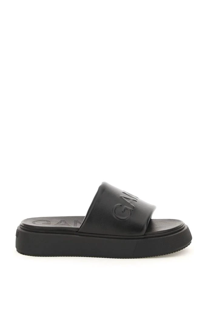 商品Ganni|Ganni vegea slides,价格¥1291,第1张图片