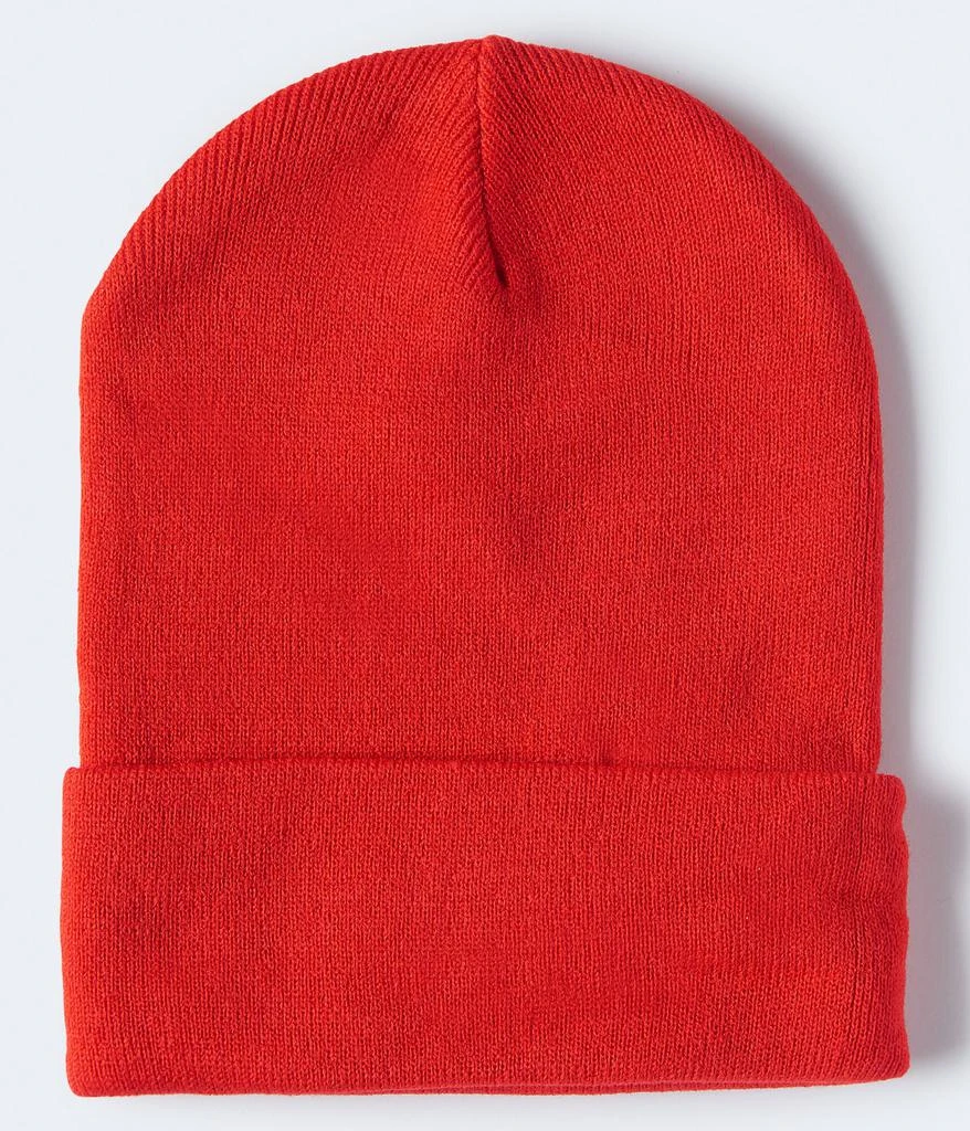 商品Aeropostale|Aeropostale Men's Solid Cuffed Beanie,价格¥32,第3张图片详细描述