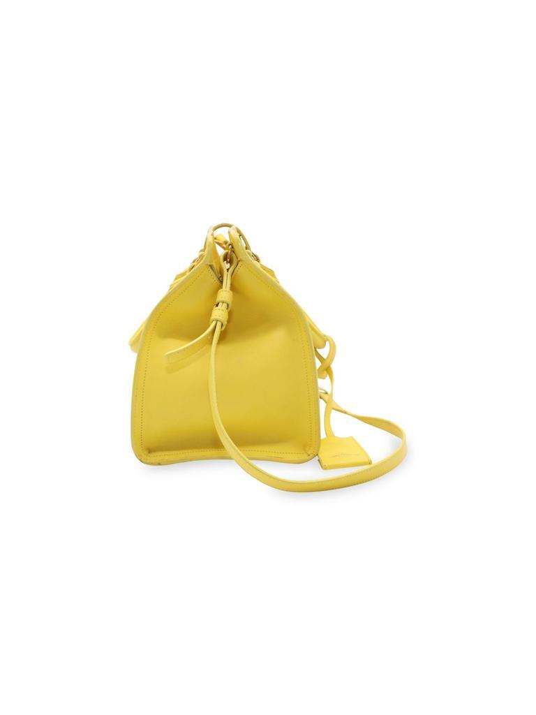 商品[二手商品] Yves Saint Laurent|Saint Laurent Paris Cabas Chyc Tote Bag In Yellow Leather,价格¥8121,第4张图片详细描述