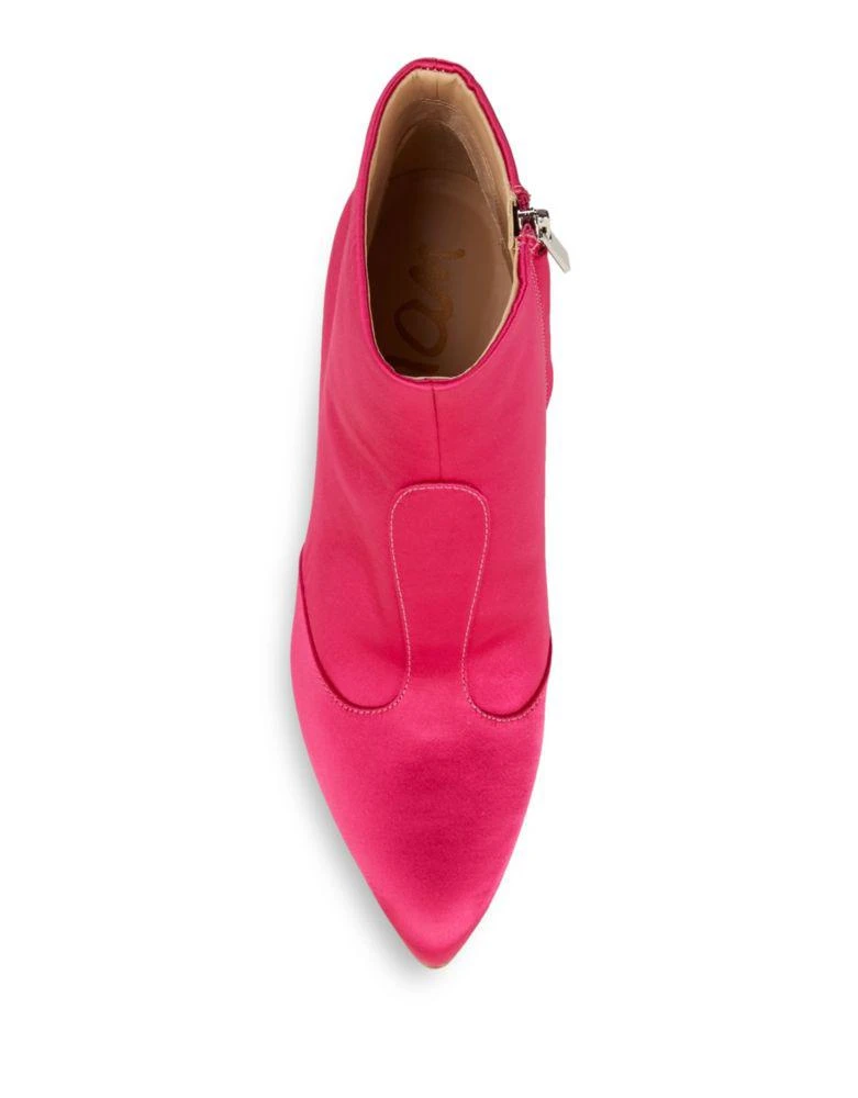 商品Sam Edelman|Olette Satin Booties,价格¥408,第4张图片详细描述