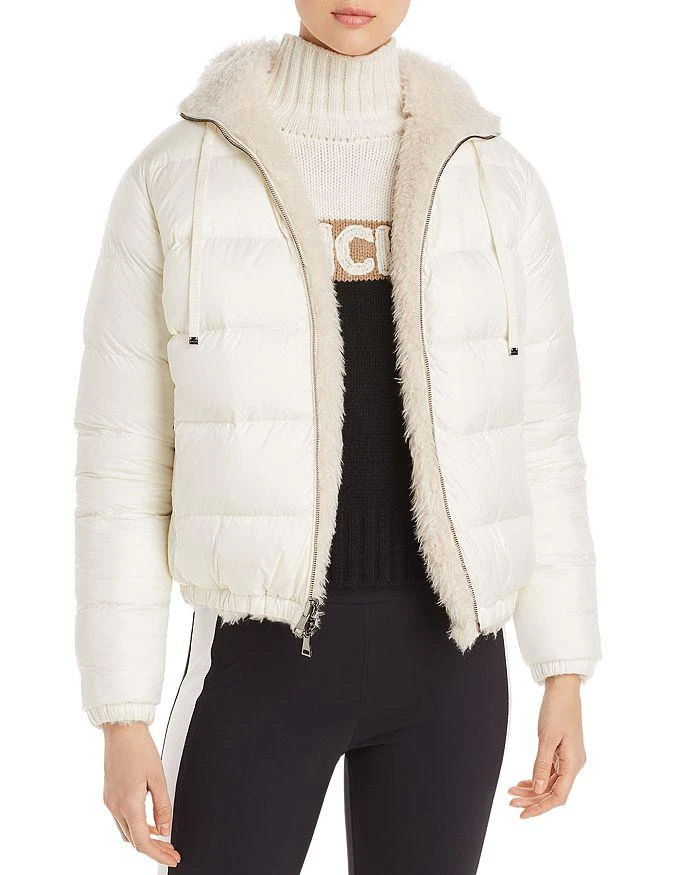 商品Moncler|Kolima Reversible Teddy & Down Coat,价格¥8708,第2张图片详细描述