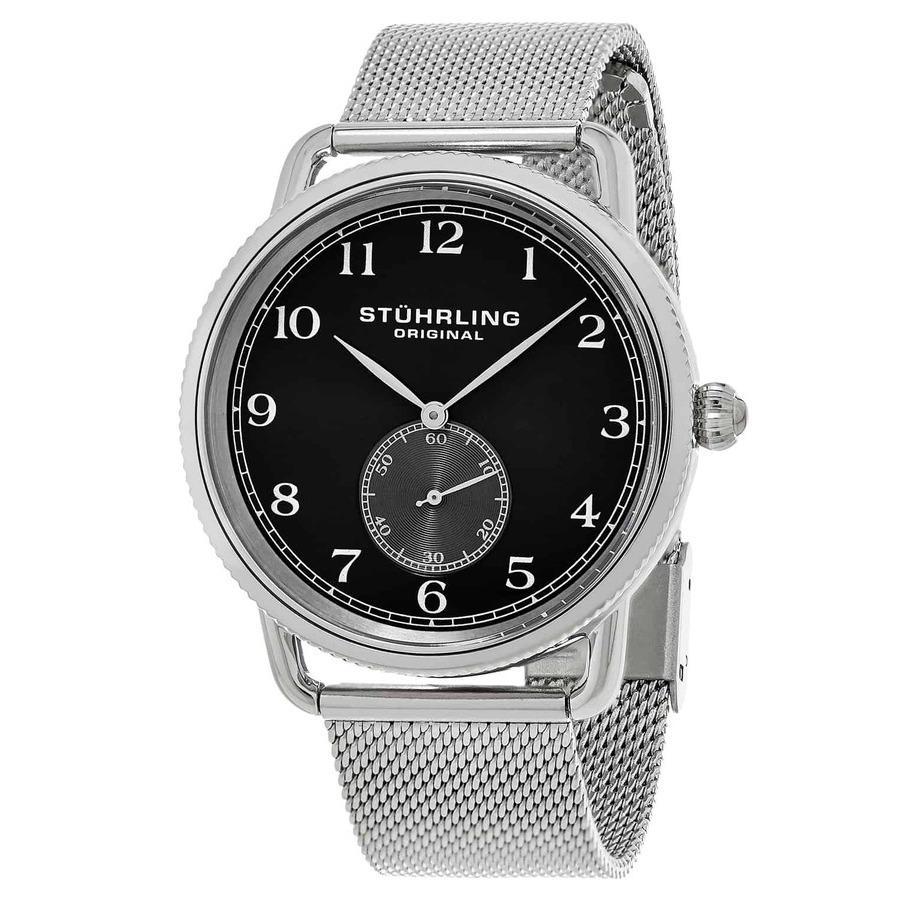 商品Stuhrling Original|Symphony Black Dial Mens Watch M15248,价格¥923,第1张图片