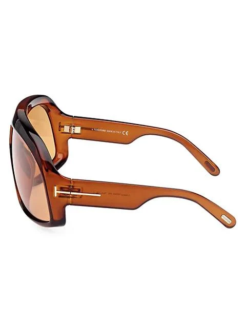 商品Tom Ford|Cassius 78MM Pilot Sunglasses,价格¥3891,第4张图片详细描述