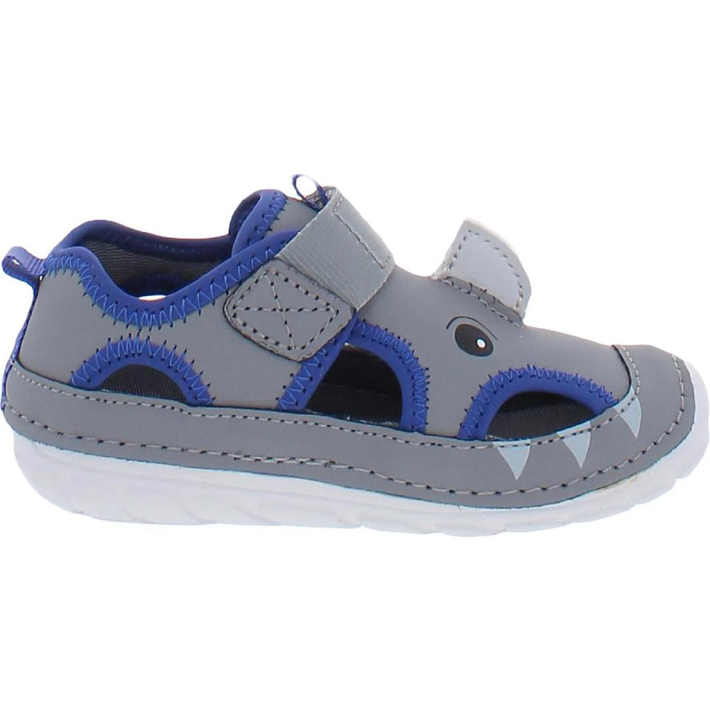 商品Stride Rite|Stride Rite Girls Small Splash Faux Leather Animal Athletic and Training Shoes,价格¥107,第3张图片详细描述