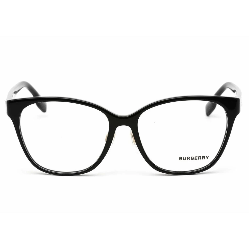 商品Burberry|Burberry Women's Eyeglasses - Black Plastic Full Rim Cat Eye Frame | BE2345F 3001,价格¥641,第2张图片详细描述