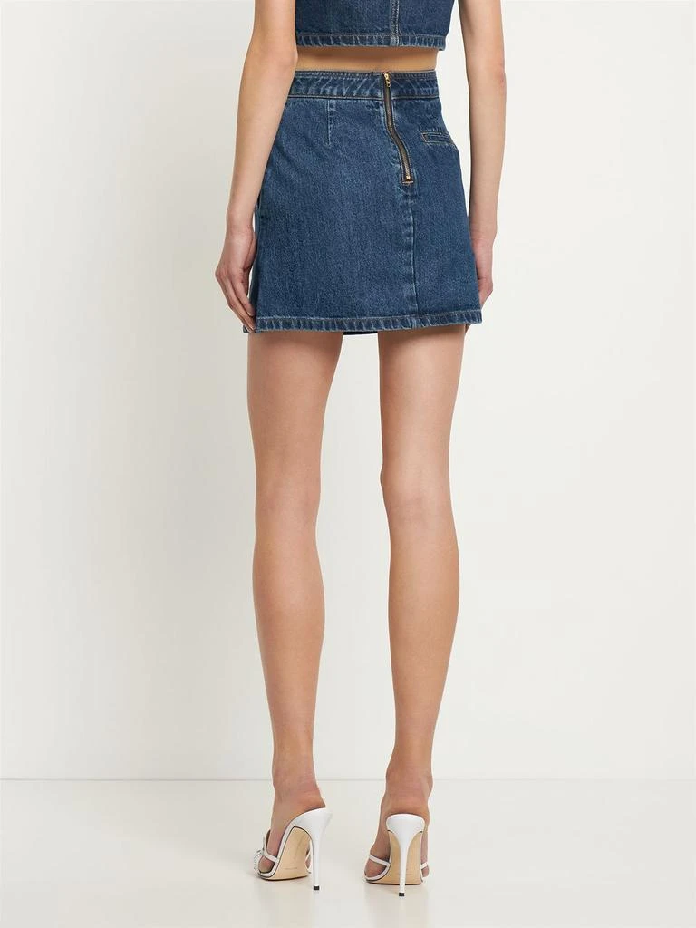 商品Self Portrait|Denim Mini Skirt W/ Buttons,价格¥1561,第2张图片详细描述