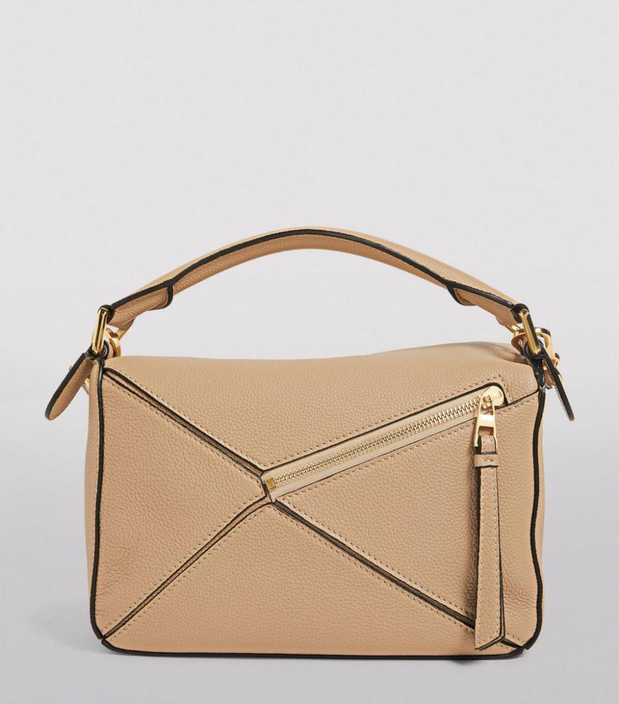 商品Loewe|Small Leather Puzzle Top-Handle Bag,价格¥23485,第5张图片详细描述