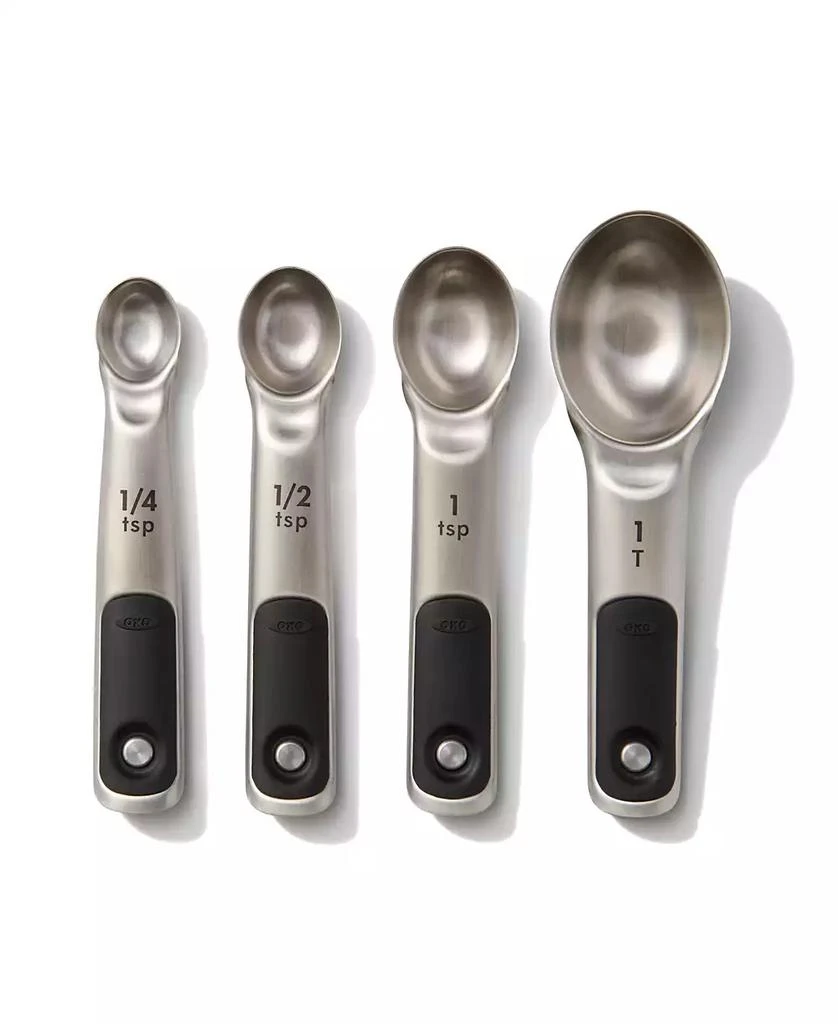 Good Grips Set of 4 Stainless Steel Magnetic Measuring Spoons 商品