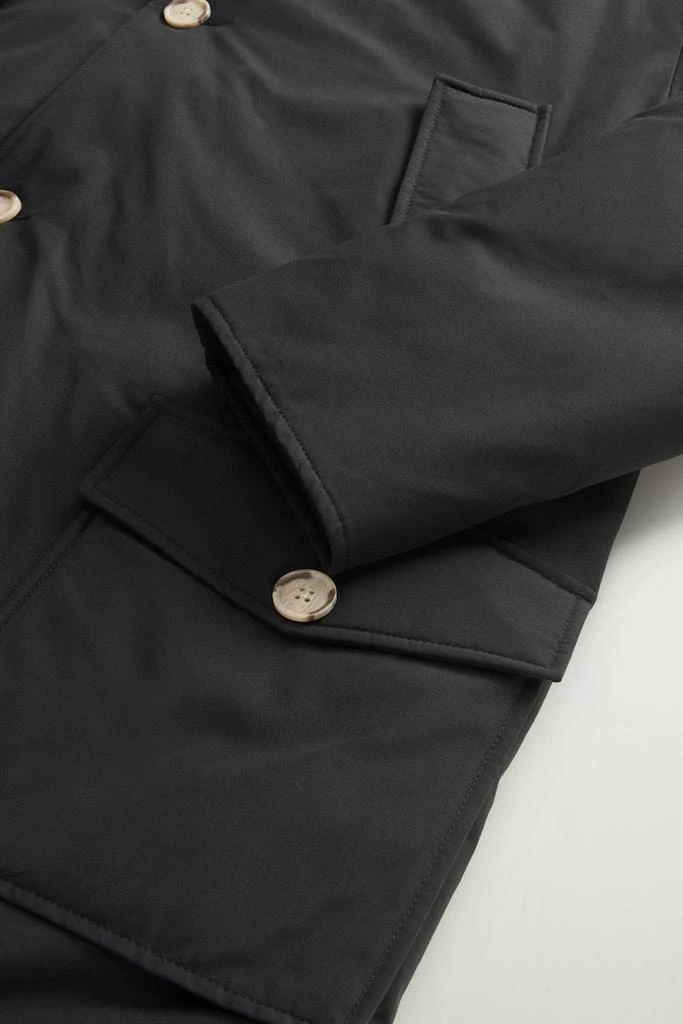 Arctic Parka in Ramar Cloth with Detachable Fur Trim - Men - Black 商品