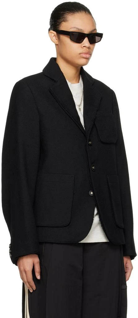 商品ADER error|Black Raw Edge Blazer,价格¥3228,第2张图片详细描述