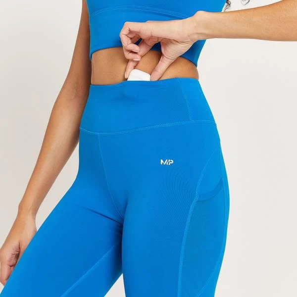 商品Myprotein|MP Women's Power Mesh Leggings - True Blue,价格¥225,第5张图片详细描述