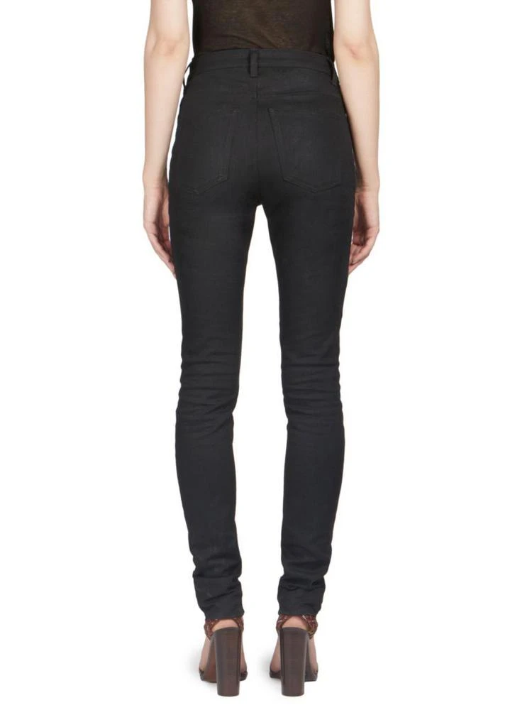 商品Yves Saint Laurent|Coated Skinny Jeans,价格¥2464,第2张图片详细描述
