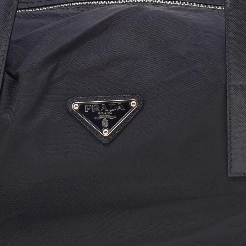 商品[二手商品] Prada|Prada Black Saffiano Leather And Nylon Duffel Bag,价格¥2713,第5张图片详细描述