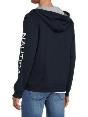 Logo Zip Up Hoodie商品第3张图片规格展示