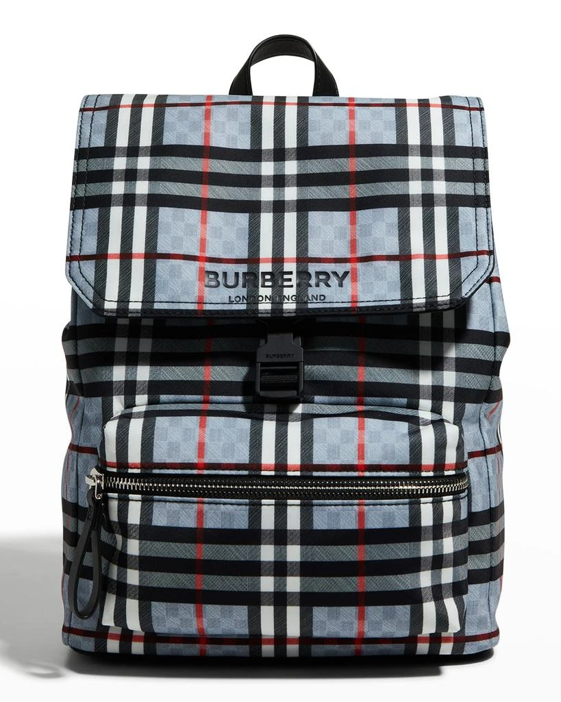 商品Burberry|Kid's Dewey Vintage Check Backpack,价格¥4107,第1张图片