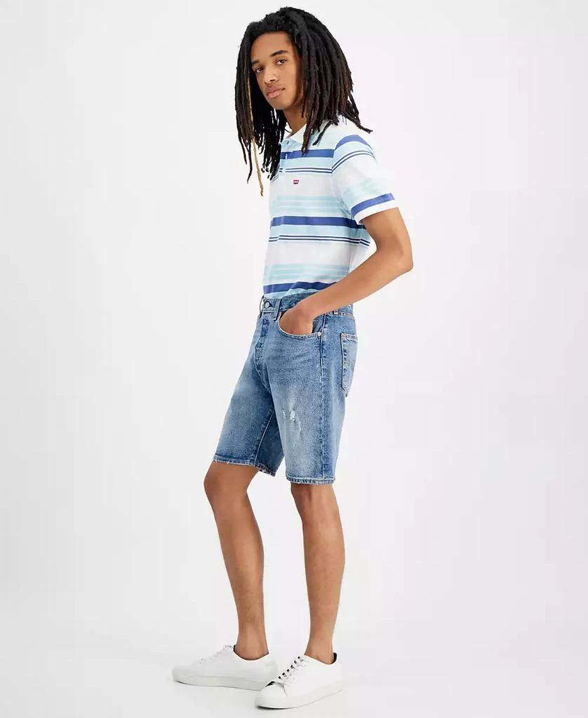 商品Levi's|Men's 501 Original Hemmed Stretch 9" Jean Shorts,价格¥224,第3张图片详细描述