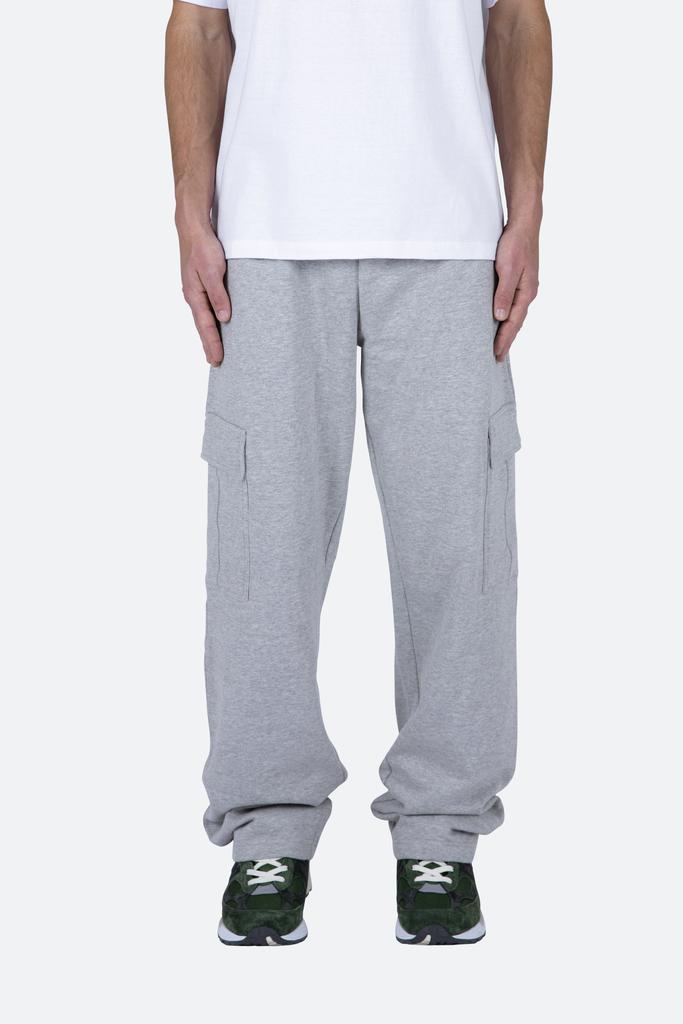 Relaxed Cargo Sweatpants - Grey商品第1张图片规格展示