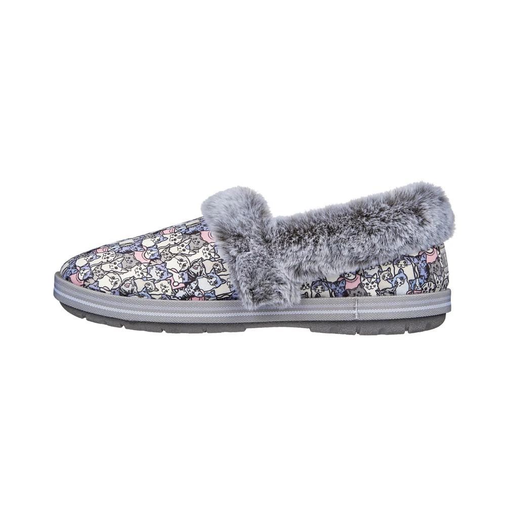 商品SKECHERS|Women's BOBS Too Cozy - Purrr Party Slippers from Finish Line,价格¥113,第3张图片详细描述