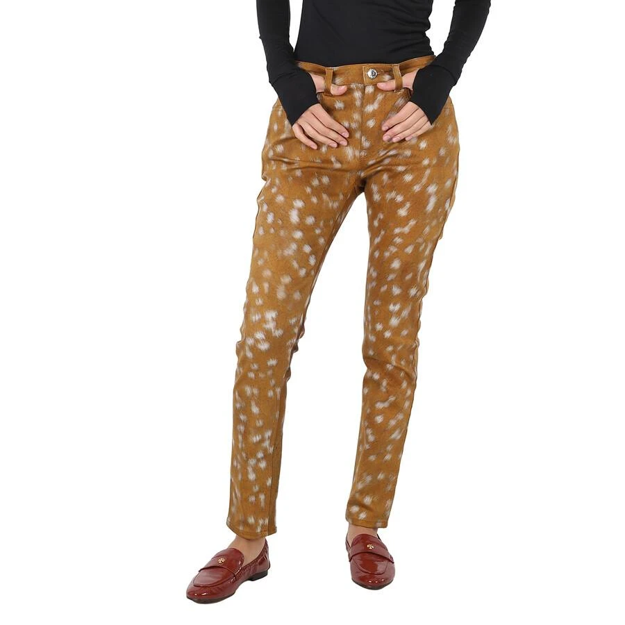 商品Burberry|Burberry Ladies Honey Printed Pants, Waist Size 26",价格¥777,第1张图片