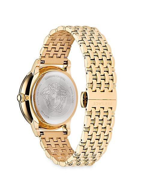 商品Versace|La Medusa Stainless Steel Bracelet Watch,价格¥11394,第5张图片详细描述