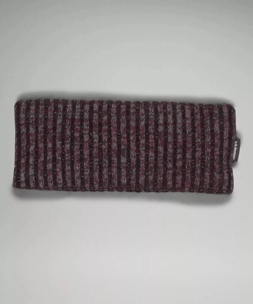 商品Lululemon|Women's Textured Fleece-Lined Knit Ear Warmer,价格¥154,第1张图片