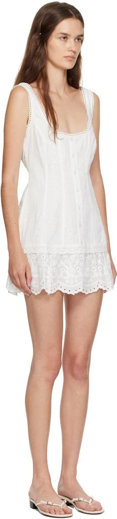 商品GUIZIO|白色 Aylin Eyelet 连衣裙,价格¥1936,第2张图片详细描述