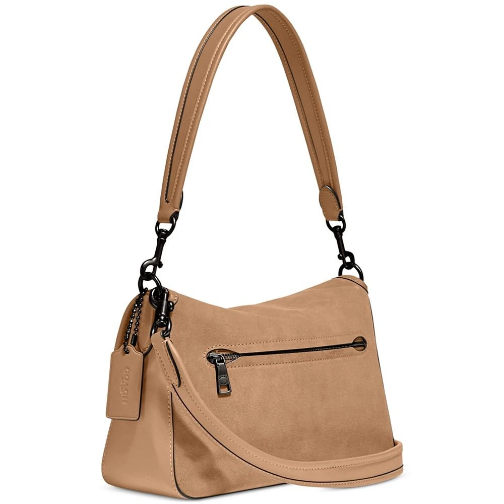 商品Coach|Suede Soft Tabby Shoulder Bag with Convertible Straps,价格¥3402,第2张图片详细描述