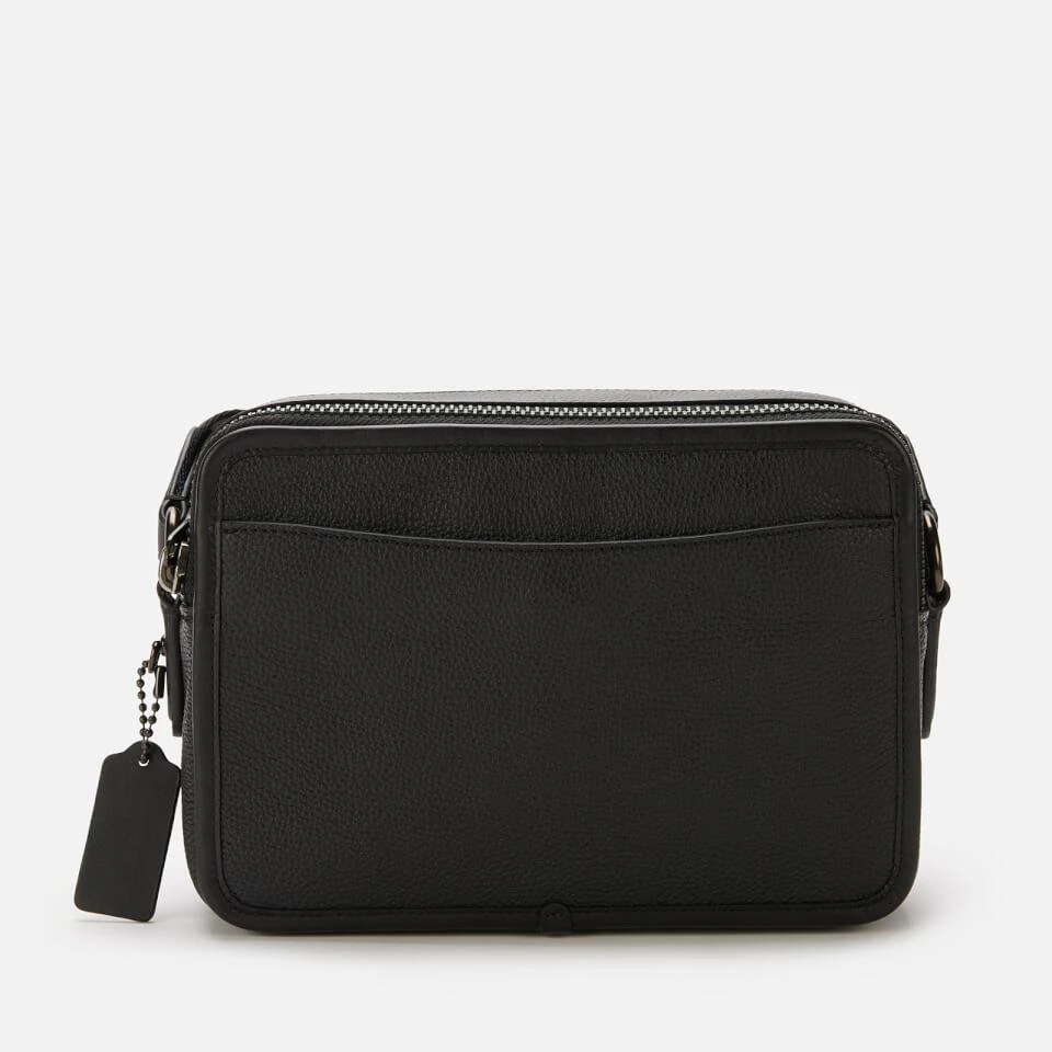 商品Coach|Coach Men's Charter Crossbody Bag 24 In Pebble Leather - Black,价格¥2110,第3张图片详细描述