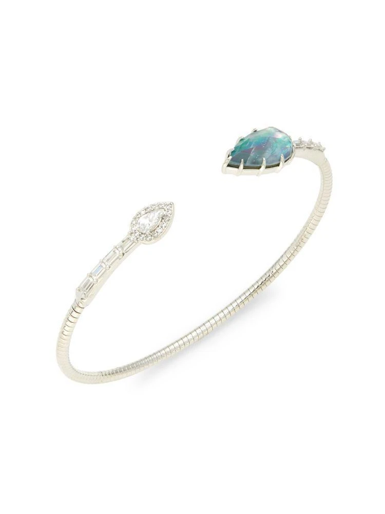 商品Nadri|Gris Crystal Cuff Bracelet,价格¥414,第2张图片详细描述