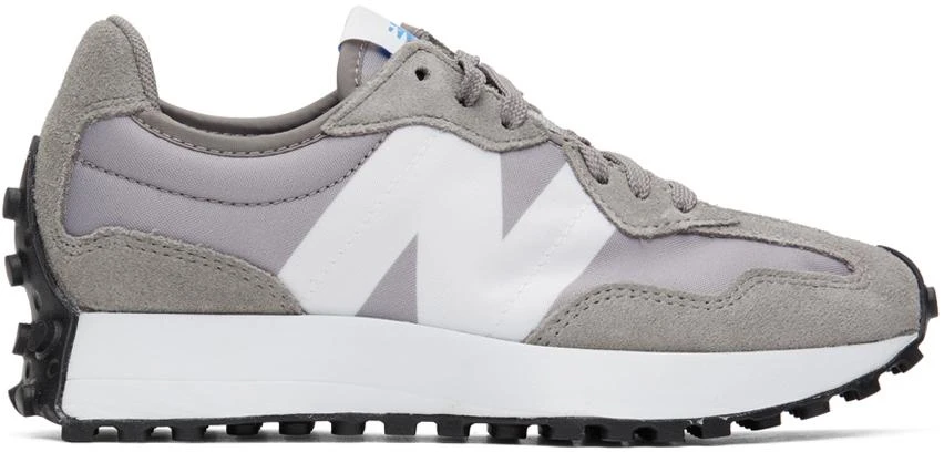商品New Balance|Gray 327 Sneakers,价格¥434,第1张图片