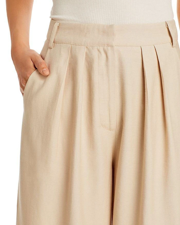 商品AQUA|Wide Leg Trousers - 100% Exclusive ,价格¥176,第4张图片详细描述