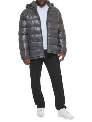 商品GUESS|Hooded Puffer Jacket,价格¥651,第5张图片详细描述