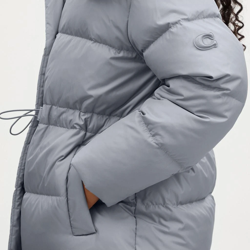 商品Coach|Coach Outlet Mid Down Puffer,价格¥2165,第4张图片详细描述