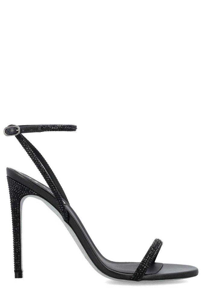 René Caovilla Embellished Open-Toe Heeled Sandals商品第1张图片规格展示
