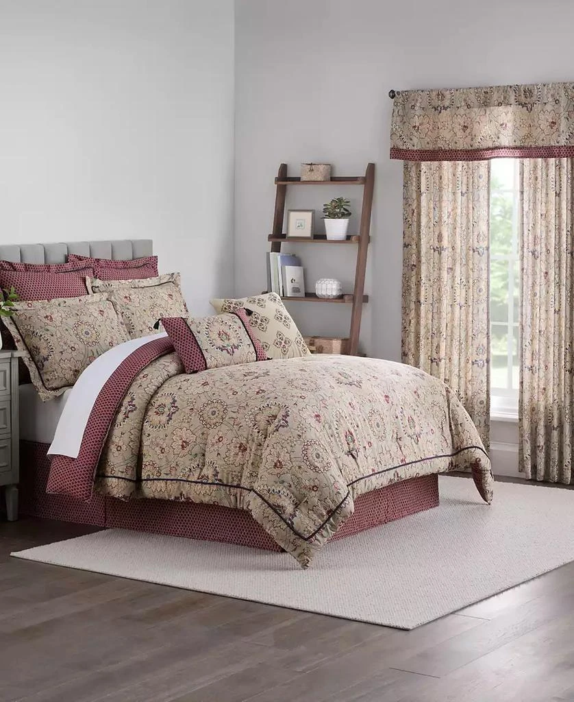 商品Waverly|Castleford Damask Euro Sham,价格¥165,第4张图片详细描述