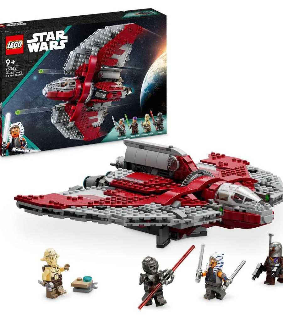 商品LEGO|Star Wars Ahsoka Tano's T-6 Jedi Shuttle 75362,价格¥693,第4张图片详细描述