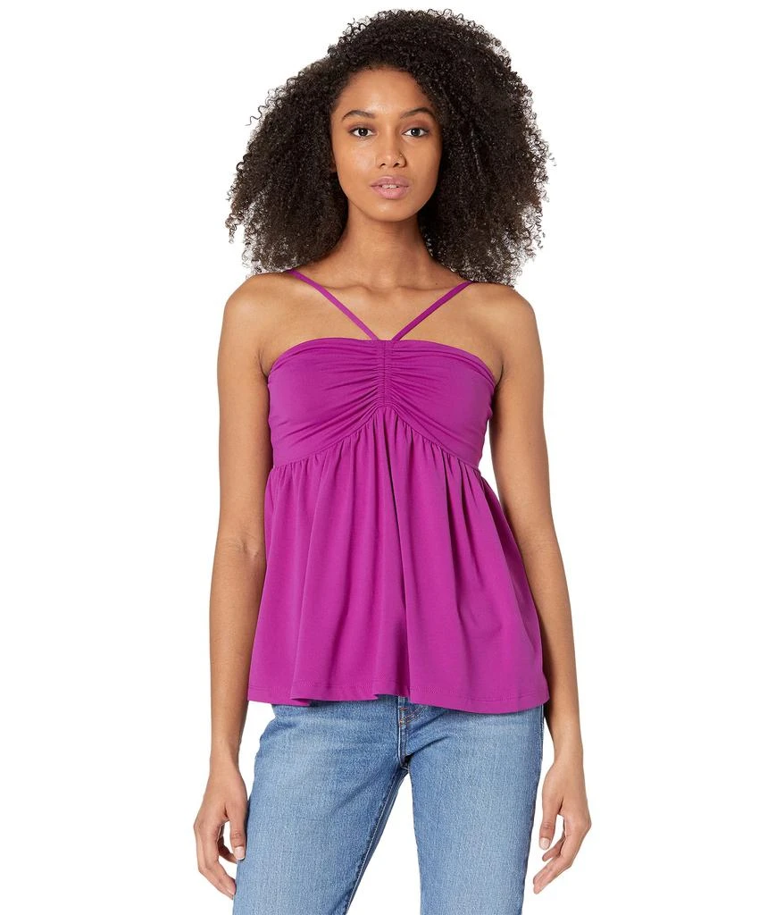 商品Susana Monaco|Cinched Front V-Strap Top,价格¥632,第1张图片