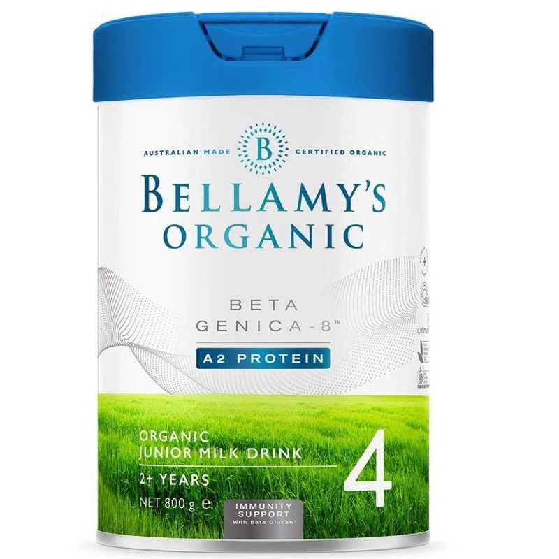 商品Bellamy's|澳大利亚直邮bellamy's贝拉米白金版有机A2婴儿配方奶粉4段 800g,价格¥441,第1张图片