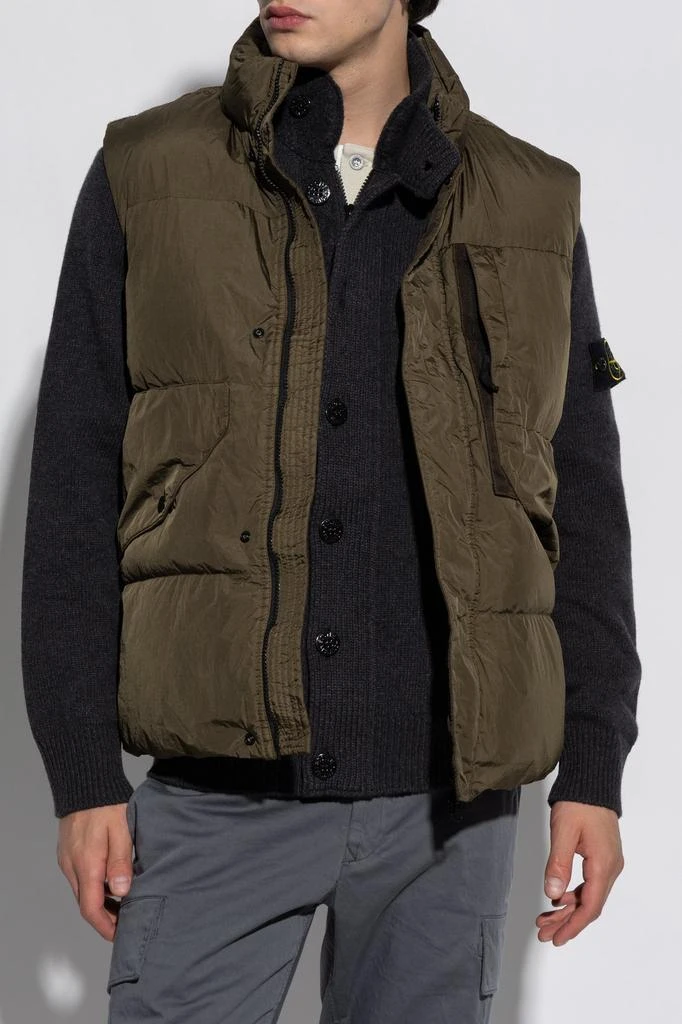 商品Stone Island|Stone Island Highneck Padded Vest,价格¥3248,第2张图片详细描述