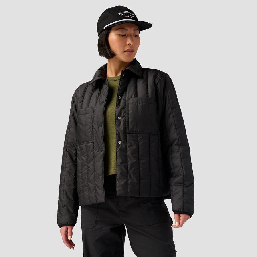 商品Backcountry|Oakbury Synthetic Quilted Shirt Jacket  - Women's,价格¥549,第1张图片