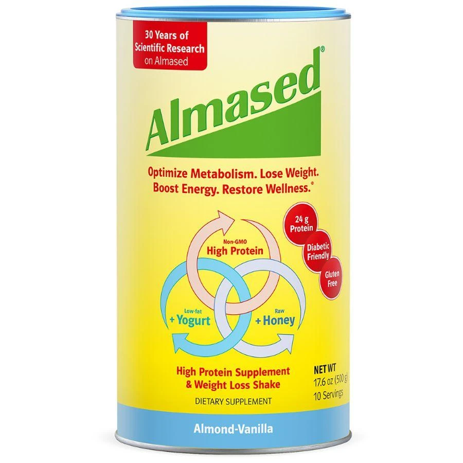 商品Almased|Natural Health & Weight Loss Meal Replacement Protein Shake,价格¥262,第1张图片