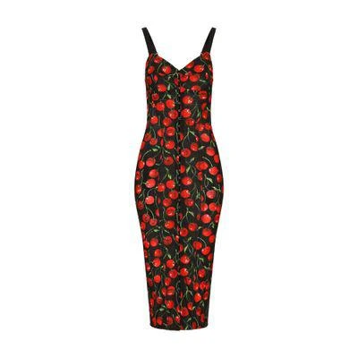 商品Dolce & Gabbana|弹力过膝胸衣连衣裙,价格¥11989,第1张图片