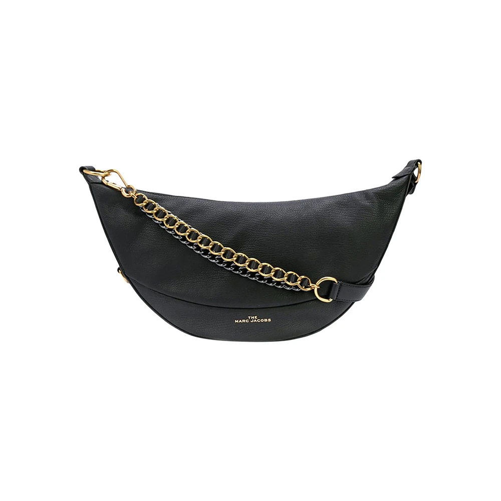商品Marc Jacobs|MARC JACOBS 马克·雅可布 女士黑色链条单肩包 M0016233-001,价格¥1202,第1张图片