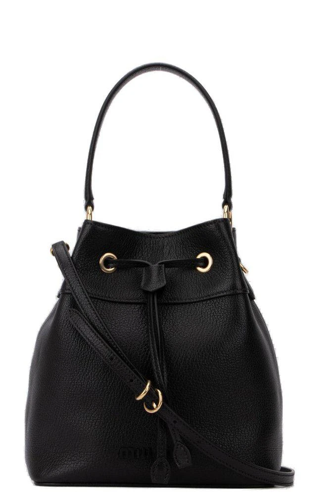 商品Miu Miu|Miu Miu Logo Bucket Bag,价格¥5875,第1张图片