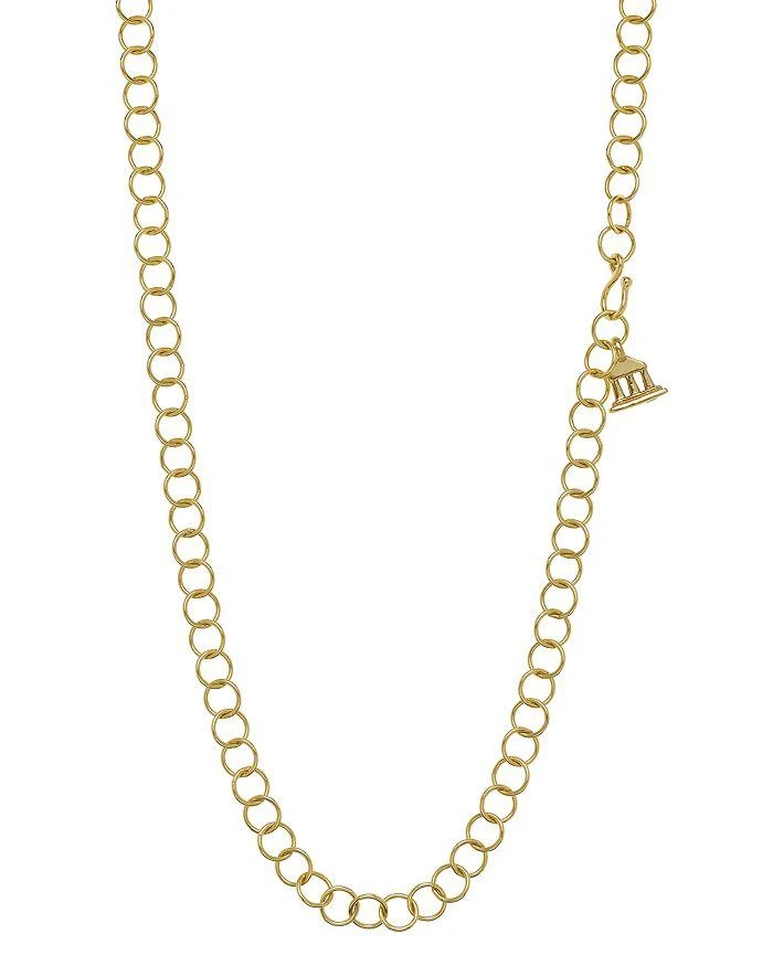 商品Temple St. Clair|18 K Yellow Gold Chain Necklace, 32",价格¥51568,第1张图片