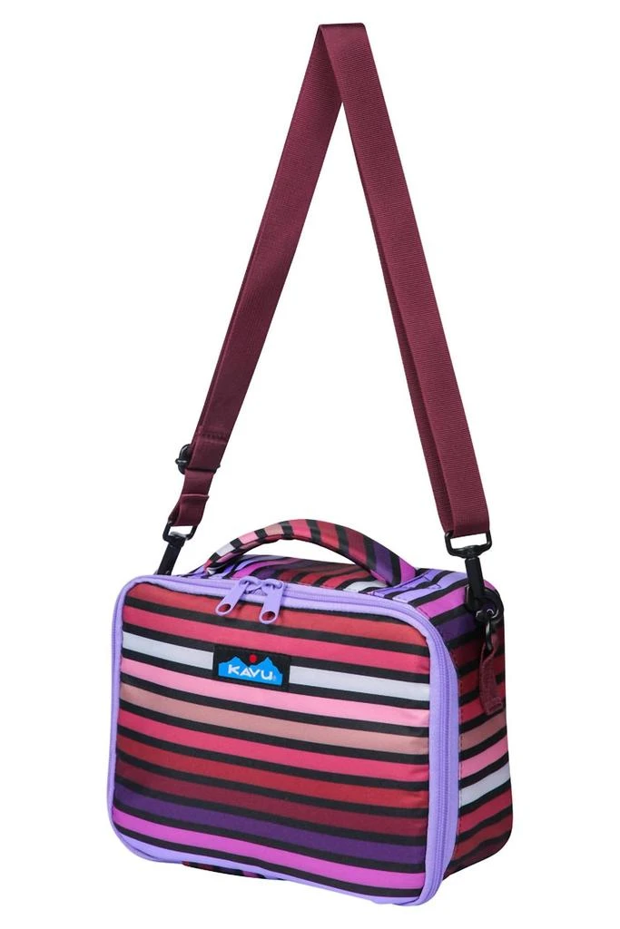商品KAVU|Lunch Box Bag In September Stripe,价格¥266,第1张图片