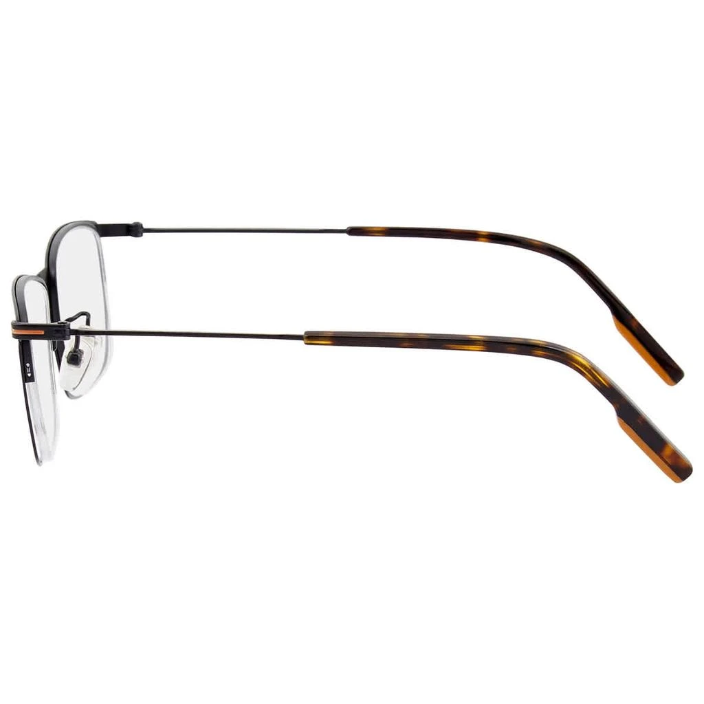 商品Zegna|Men's Black Square Eyeglass Frames EZ5154-D 002 55,价格¥450,第3张图片详细描述