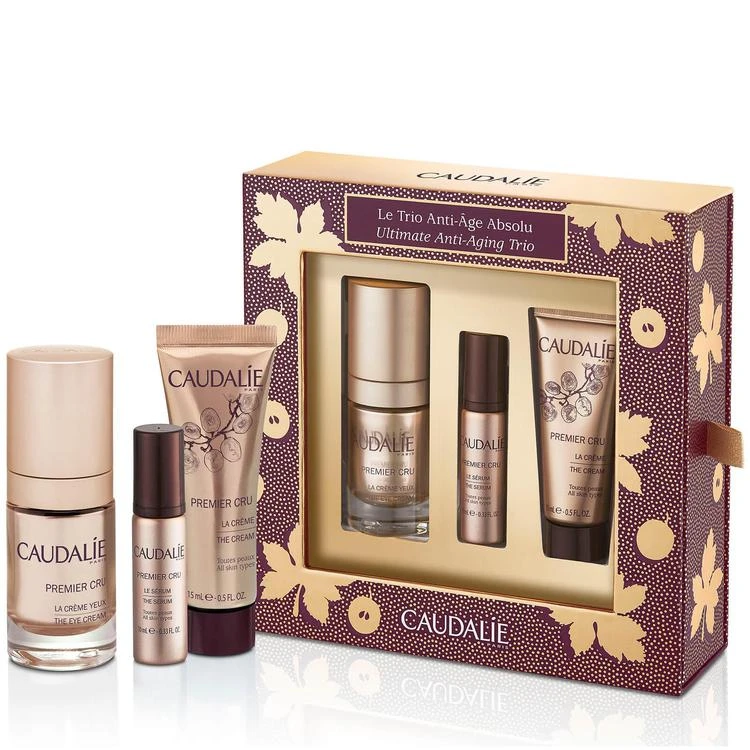 商品Caudalie|Caudalie Premier Cru Ultimate Anti-Ageing Trio (Worth $191.00),价格¥804,第1张图片