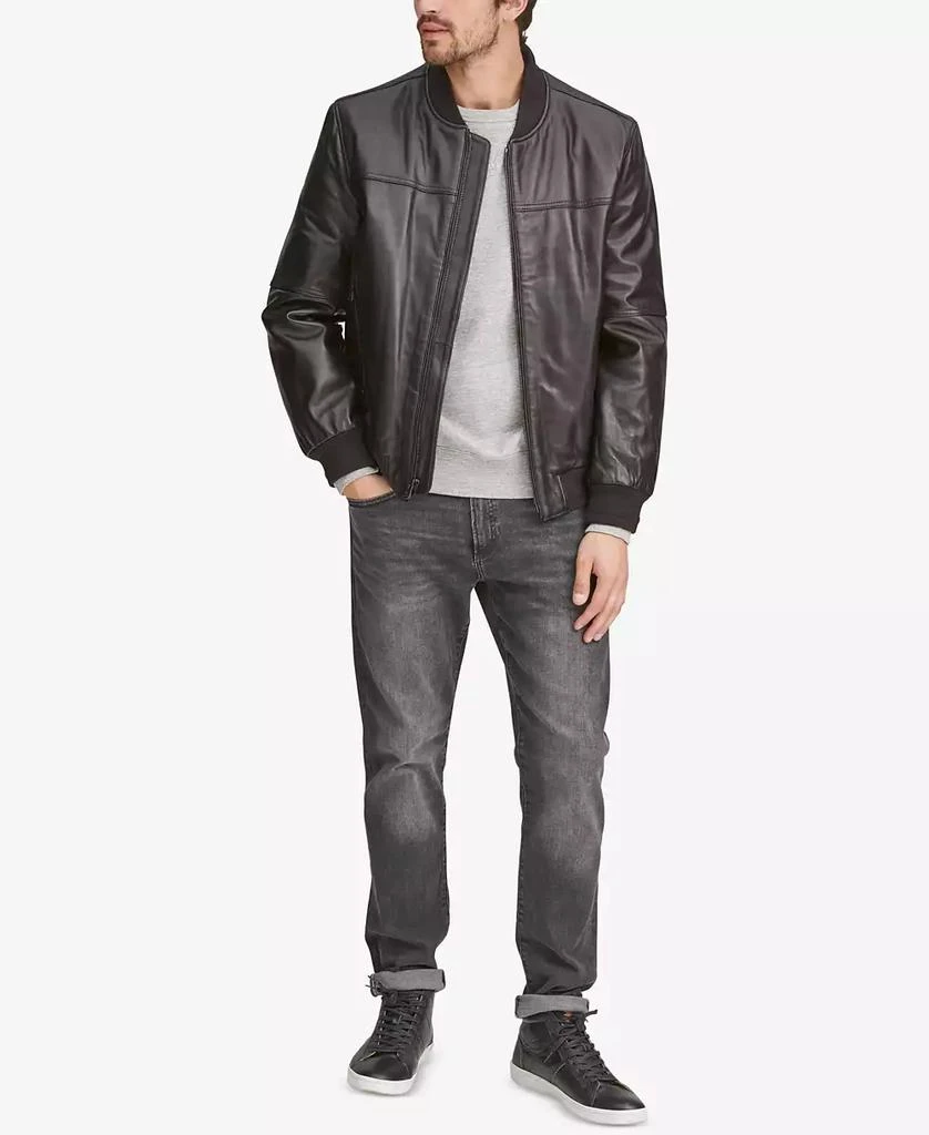 商品Marc New York by Andrew Marc|Men's Summit Leather Bomber Jacket,价格¥1953,第4张图片详细描述